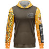Agatsuma Zenitsu Demon Slayer Streetwear Lightweight Hoodie FRONT mockup - Demon Slayer UK Shop