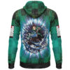 Astral Aura Tanjiro Demon Slayer Lightweight Hoodie BACK mockup - Demon Slayer UK Shop