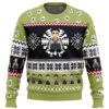 Chibi Christmas Gyomei Himejima DS PC Ugly Christmas Sweater front mockup - Demon Slayer UK Shop