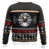 Chibi Christmas Muzan Kibutsuji DS PC Ugly Christmas Sweater back mockup - Demon Slayer UK Shop