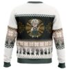 Chibi Christmas Sanemi Shinazugawa DS PC Ugly Christmas Sweater back mockup - Demon Slayer UK Shop