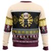 Chibi Christmas Tengen Uzui DS PC Ugly Christmas Sweater back mockup - Demon Slayer UK Shop