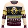 Chibi Christmas Tengen Uzui DS PC Ugly Christmas Sweater front mockup - Demon Slayer UK Shop