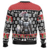 Christmas Adventurer Goblin Slayer Ugly Christmas Sweater BACK mockup - Demon Slayer UK Shop