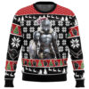 Christmas Adventurer Goblin Slayer Ugly Christmas Sweater FRONT mockup - Demon Slayer UK Shop