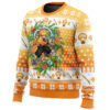 Christmas Agatsuma Demon Slayer men sweatshirt SIDE FRONT mockup - Demon Slayer UK Shop