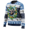 Christmas Inosuke Demon Slayer men sweatshirt SIDE FRONT mockup - Demon Slayer UK Shop