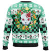 Christmas Tanjiro Demon Slayer men sweatshirt BACK mockup - Demon Slayer UK Shop