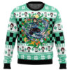 Christmas Tanjiro Demon Slayer men sweatshirt FRONT mockup 1 - Demon Slayer UK Shop