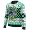 Christmas Tanjiro Demon Slayer men sweatshirt SIDE FRONT mockup 1 - Demon Slayer UK Shop