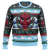 Christmas Urokodaki Demon Slayer men sweatshirt FRONT mockup - Demon Slayer UK Shop