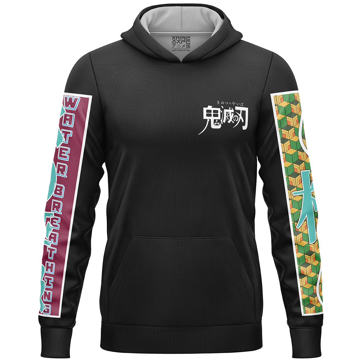 Giyu Tomioka V2 Demon Slayer Streetwear  3D Hoodie - Image 2