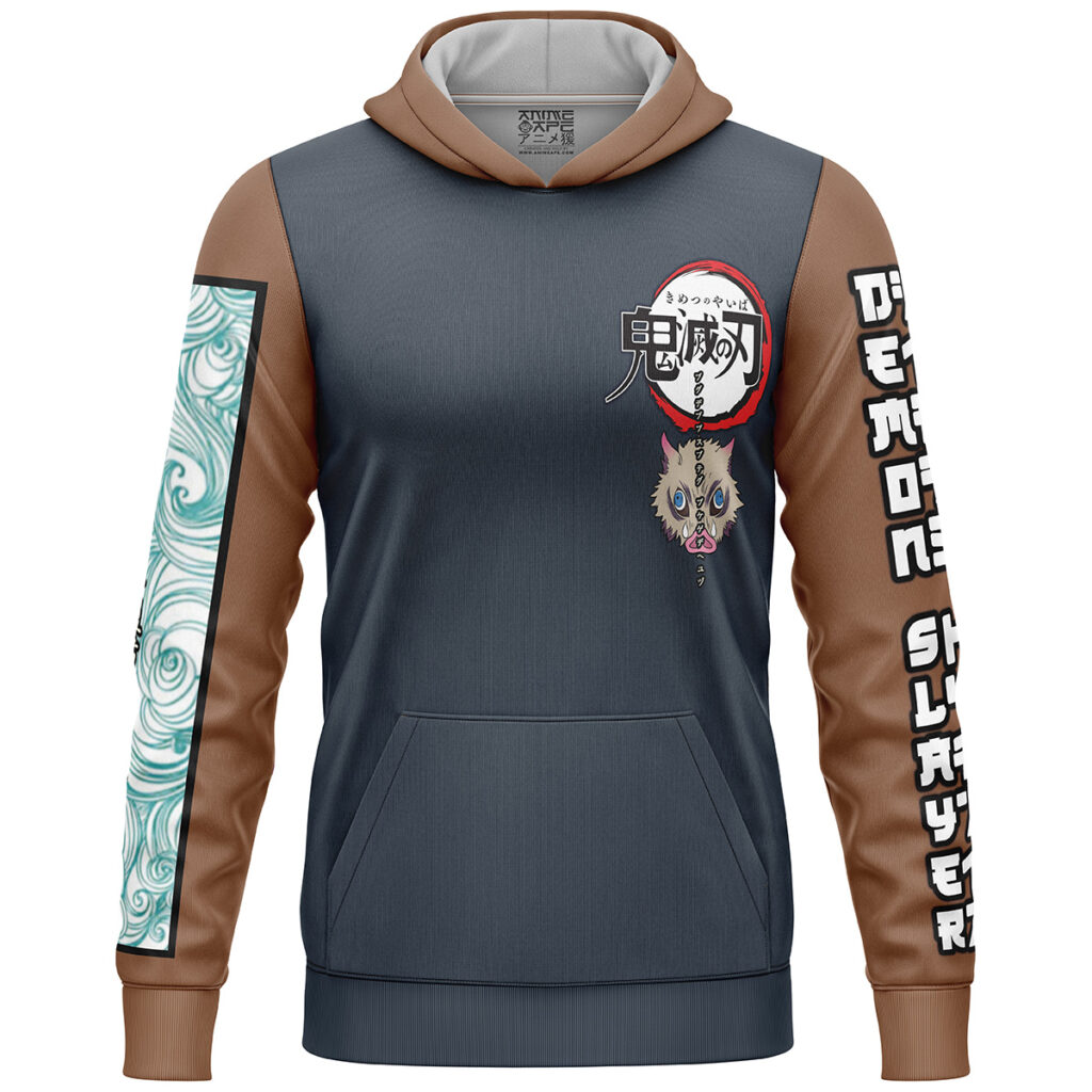 Hashibira Inosuke Demon Slayer Streetwear  3D Hoodie - Image 2