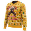 Heart Ablaze Rengoku Demon Slayer men sweatshirt SIDE FRONT mockup - Demon Slayer UK Shop