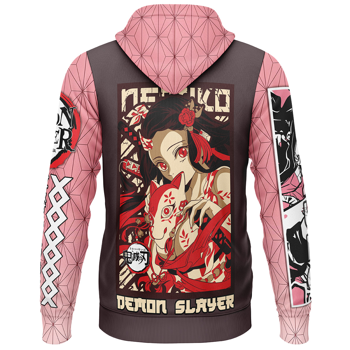 Kamado Nezuko Demon Slayer Streetwear  3D Hoodie