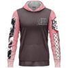 Kamado Nezuko Demon Slayer Streetwear Lightweight Hoodie FRONT mockup - Demon Slayer UK Shop