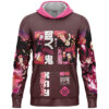 Kamado Nezuko V2 Demon Slayer Streetwear Lightweight Hoodie FRONT mockup - Demon Slayer UK Shop