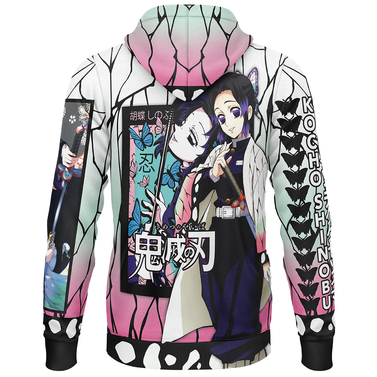 Kocho Shinobu Haori Demon Slayer Streetwear  3D Hoodie