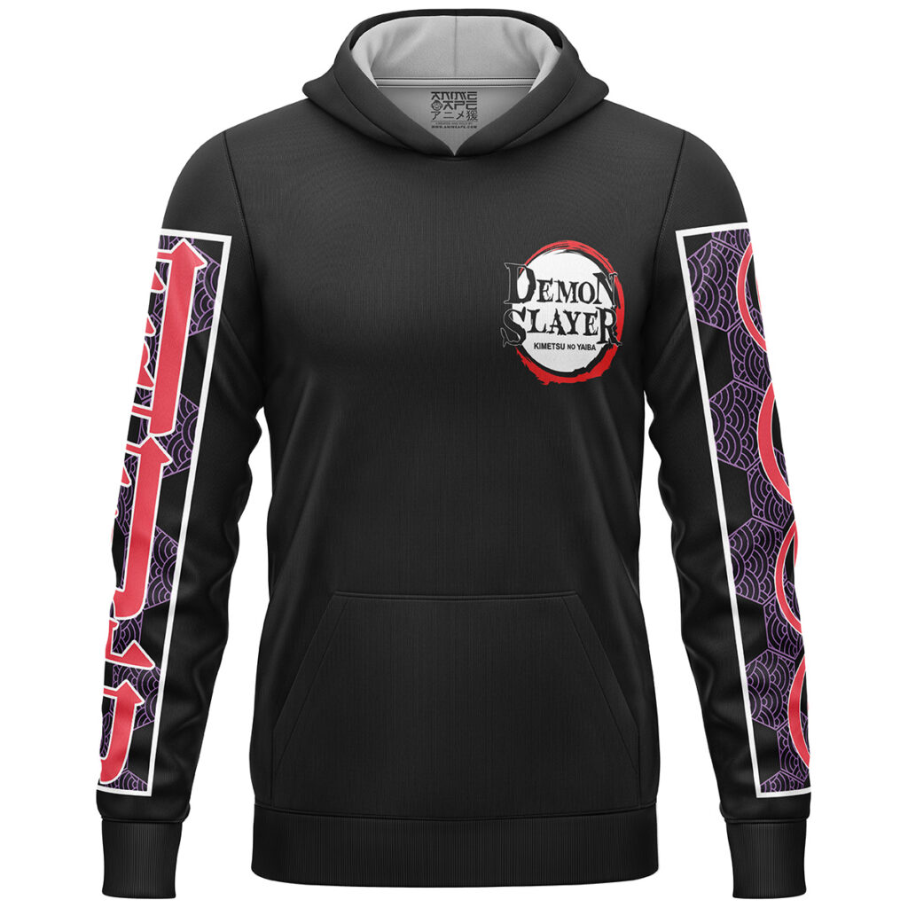 Kokushibo Demon Slayer Streetwear  3D Hoodie - Image 2
