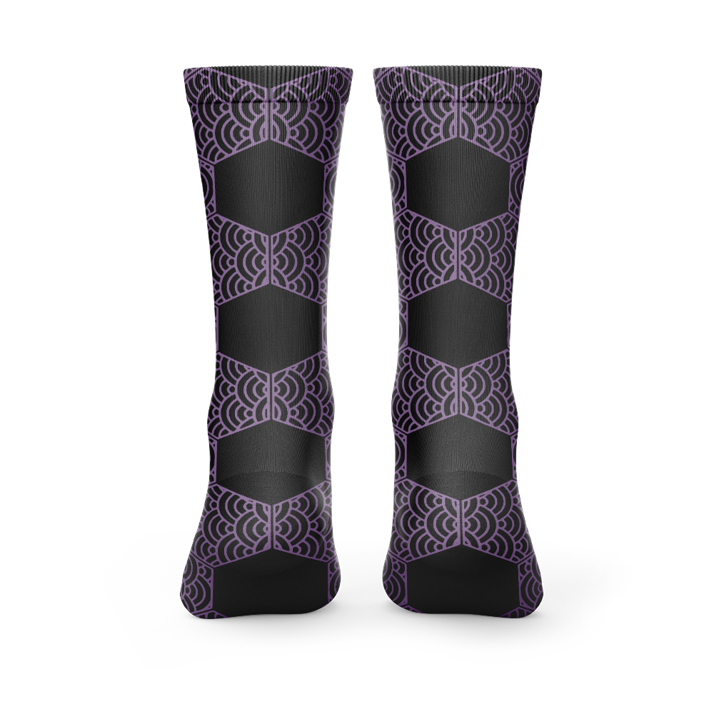 Kokushibo Demon Slayer Premium Socks - Image 3