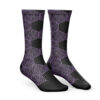 Kokushibo Demon Slayer Socks SIDE mockup - Demon Slayer UK Shop