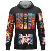 Mugen Train Arc Demon Slayer Streetwear Lightweight Hoodie FRONT mockup - Demon Slayer UK Shop