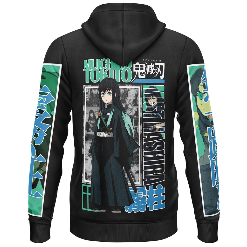 Muichiro Tokito Demon Slayer Streetwear  3D Hoodie