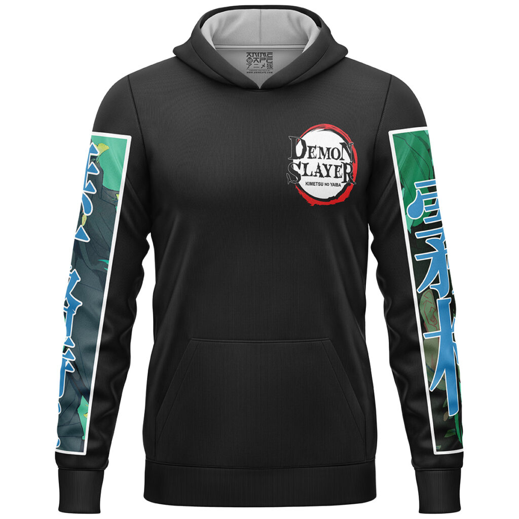 Muichiro Tokito Demon Slayer Streetwear  3D Hoodie - Image 2