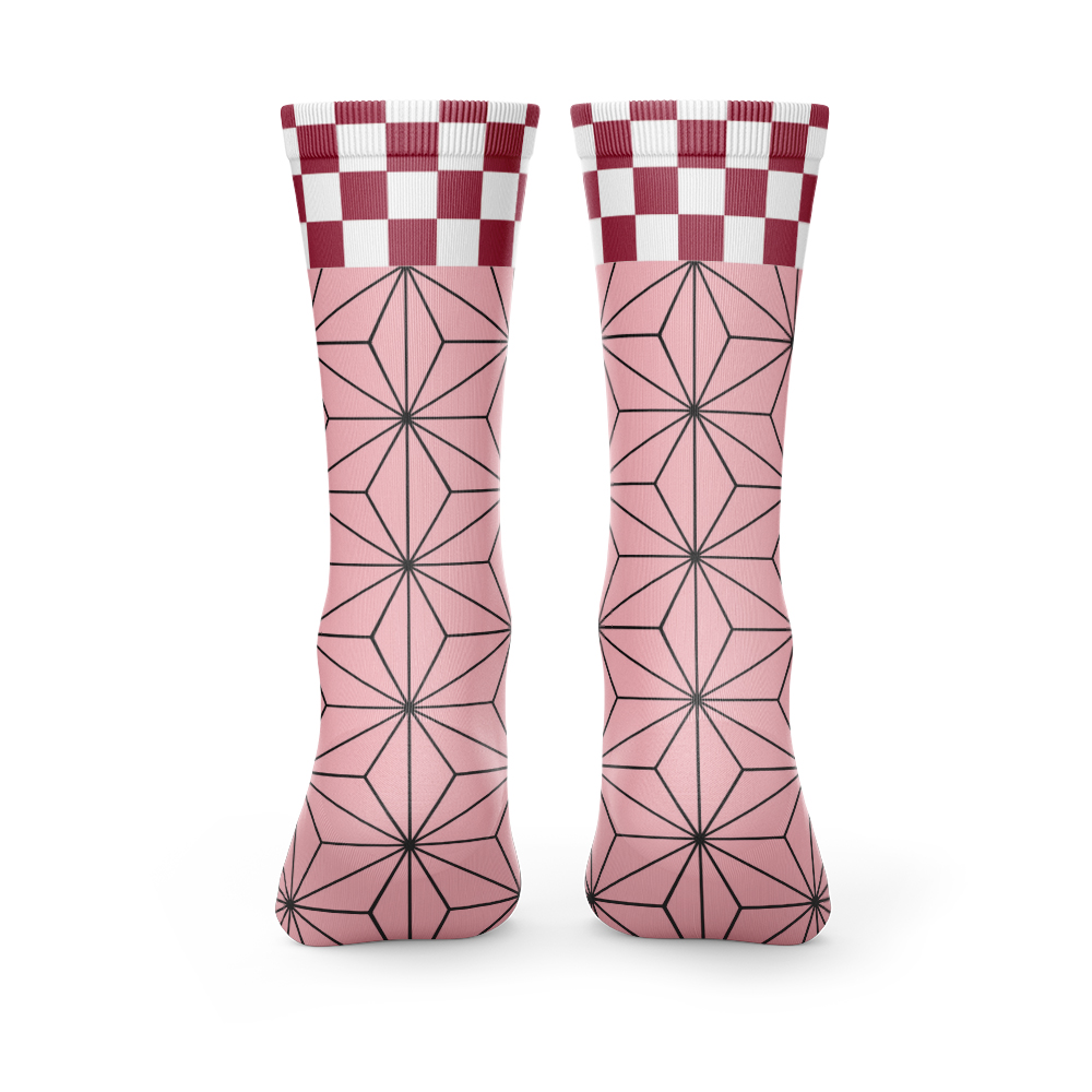 Nezuko Kamado Demon Slayer Premium Socks - Image 3