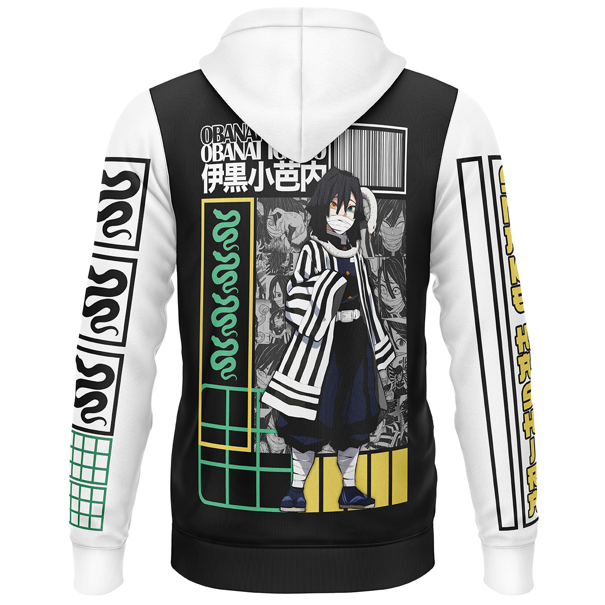 Obanai Iguro Demon Slayer Streetwear  3D Hoodie