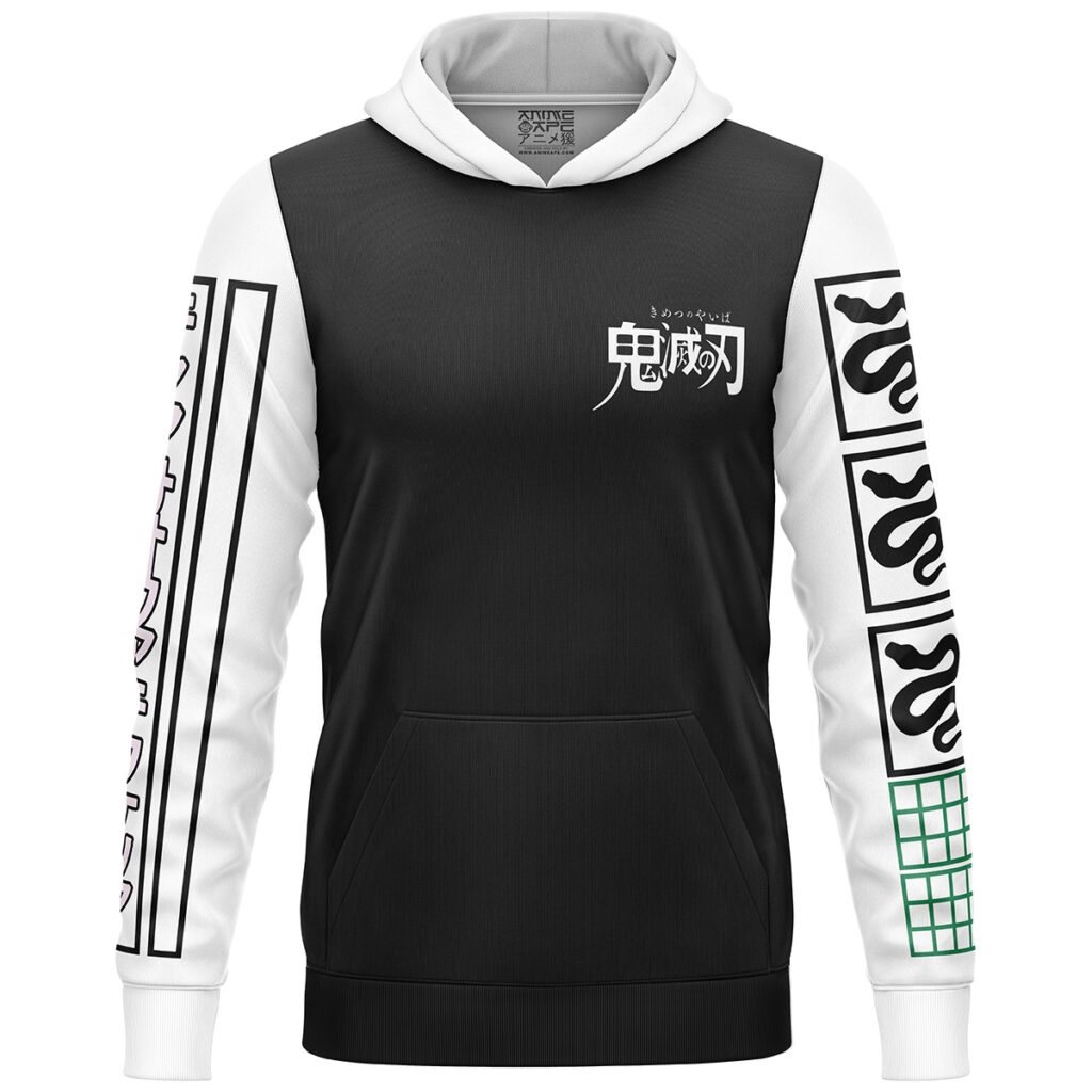 Obanai Iguro Demon Slayer Streetwear  3D Hoodie - Image 2