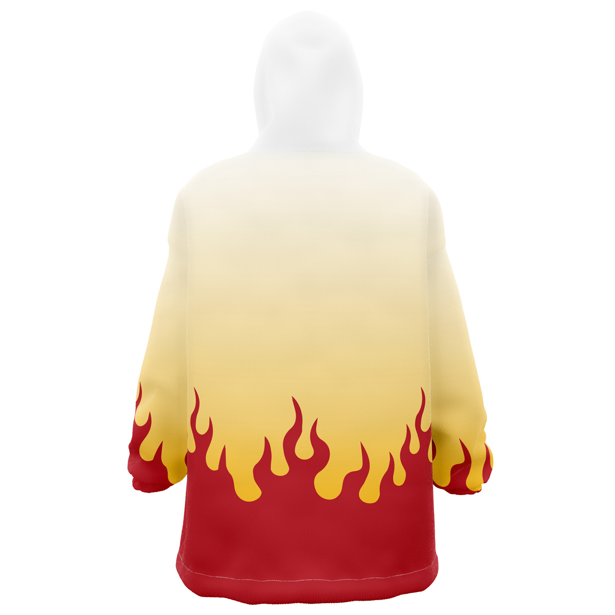 Kyojuro Rengoku Demon Slayer Snug Oversized Blanket Hoodie - Image 3
