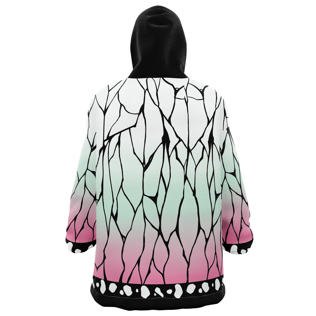 Shinobu Kocho Demon Slayer Snug Oversized Blanket Hoodie - Image 3