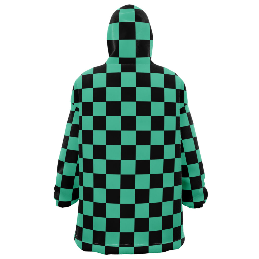 Tanjiro Kamado Demon Slayer Snug Oversized Blanket Hoodie - Image 3