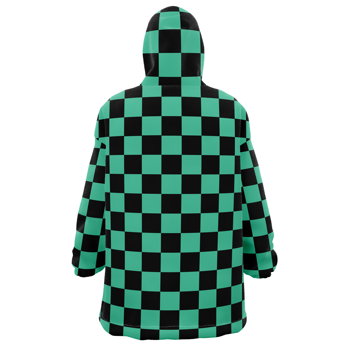 Tanjiro Kamado Demon Slayer Snug Oversized Blanket Hoodie - Image 3