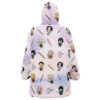 Oodie Oversized Blanket Hoodie back 32 - Demon Slayer UK Shop