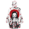 Oodie Oversized Blanket Hoodie back 67 - Demon Slayer UK Shop