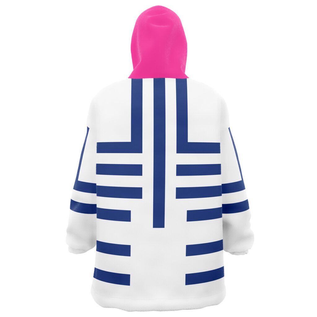 Akaza Demon Slayer Snug Oversized Blanket Hoodie - Image 2