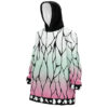 Oodie Oversized Blanket Hoodie front left 17 - Demon Slayer UK Shop