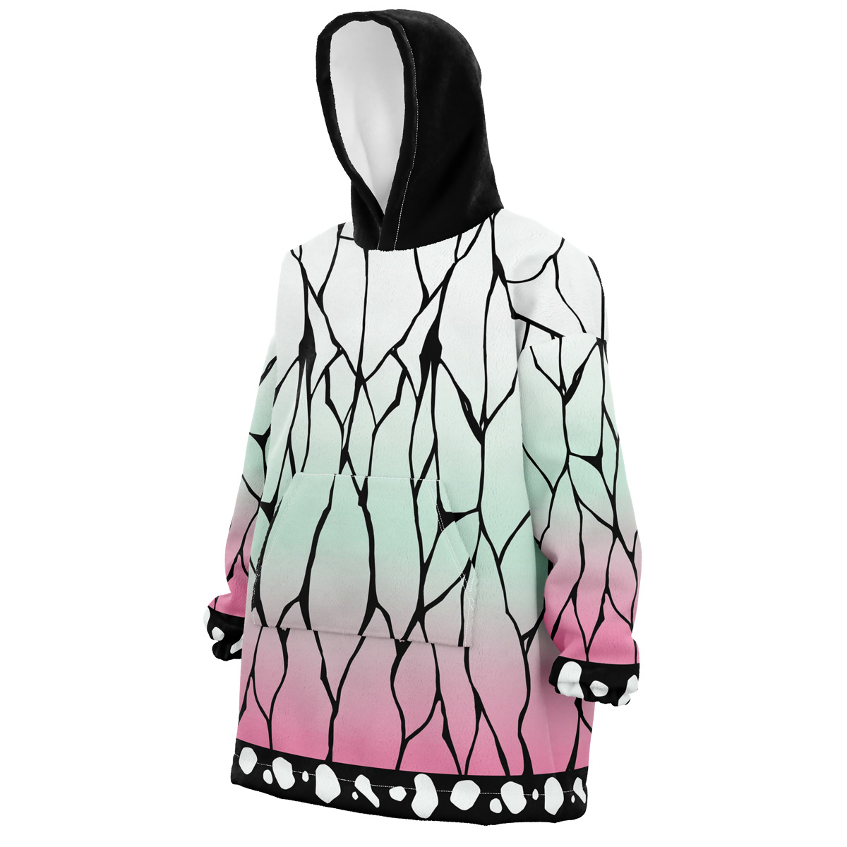 Shinobu Kocho Demon Slayer Snug Oversized Blanket Hoodie