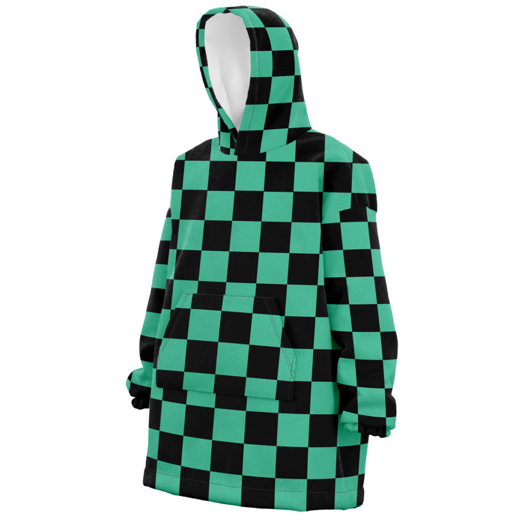 Tanjiro Kamado Demon Slayer Snug Oversized Blanket Hoodie