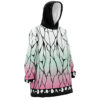Oodie Oversized Blanket Hoodie front right 17 - Demon Slayer UK Shop