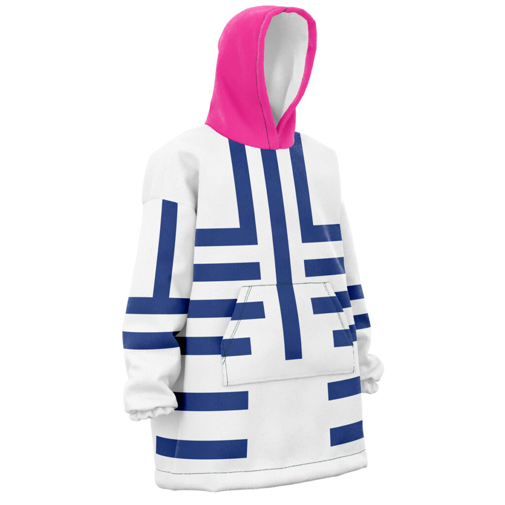 Akaza Demon Slayer Snug Oversized Blanket Hoodie - Image 3