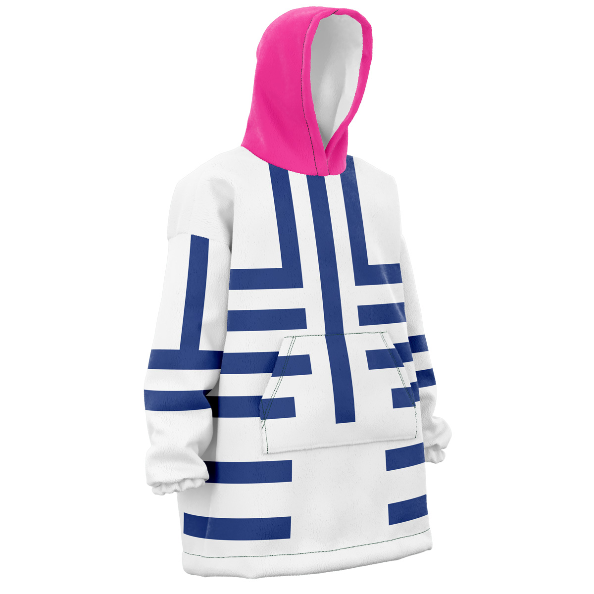 Akaza Demon Slayer Snug Oversized Blanket Hoodie - Image 3