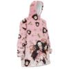 Oodie Oversized Blanket Hoodie front right 82 - Demon Slayer UK Shop