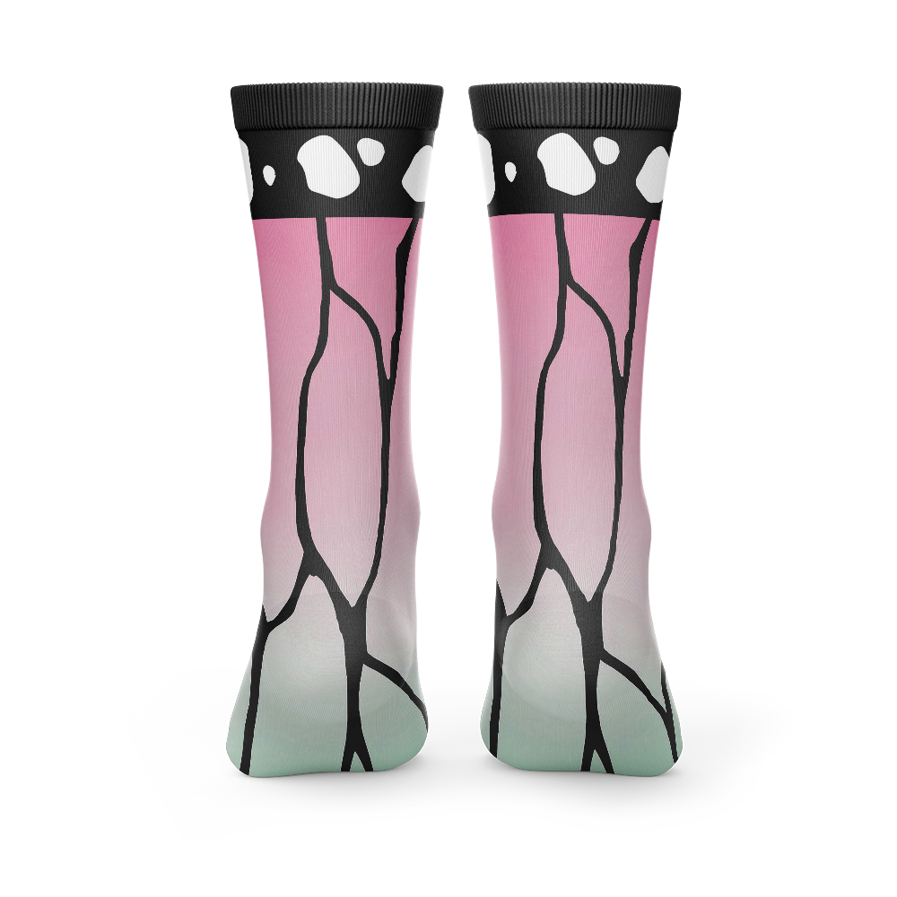 Shinobu Kocho Demon Slayer Premium Socks - Image 3