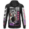 Shinobu Kocho V2 Demon Slayer Streetwear Lightweight Hoodie BACK mockup - Demon Slayer UK Shop