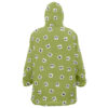 Snug Oversized Blanket Hoodie back - Demon Slayer UK Shop