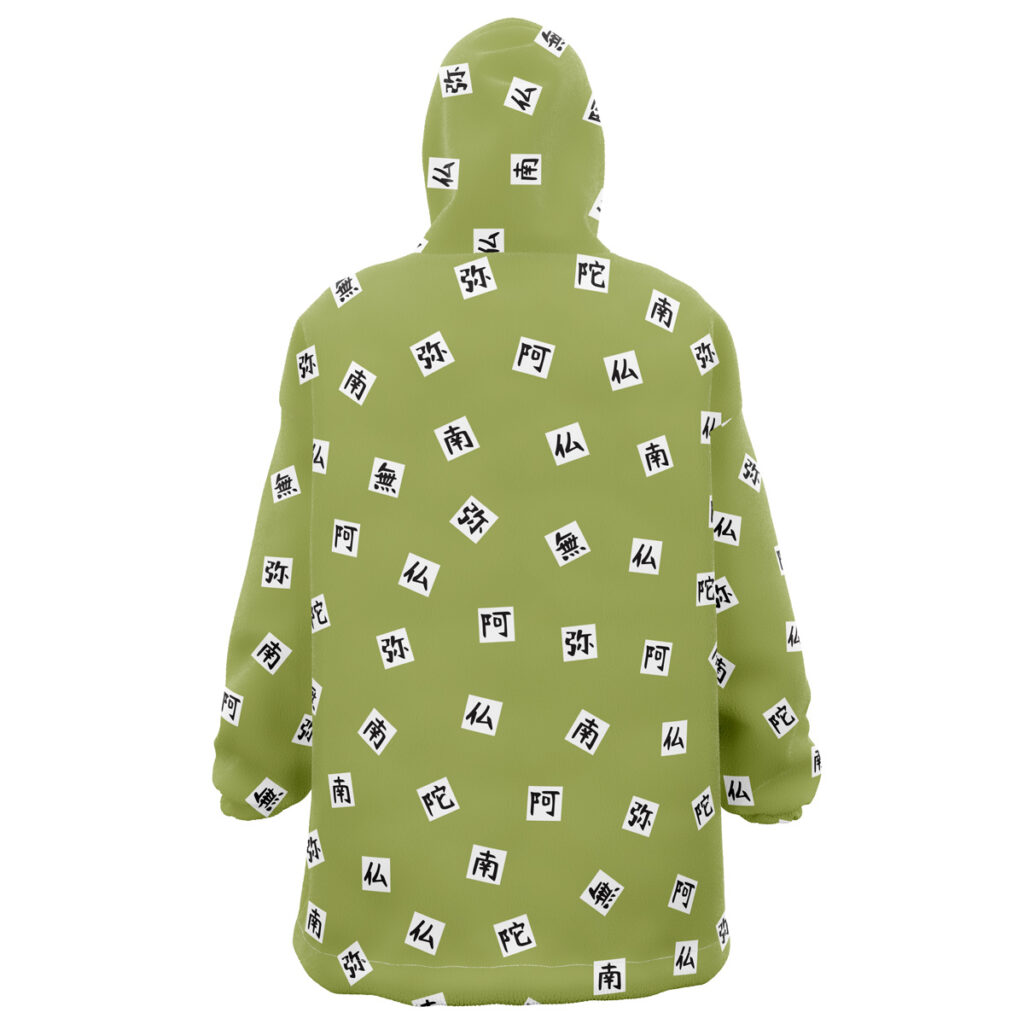 Gyomei Himejima Demon Slayer Snug Oversized Blanket Hoodie - Image 3