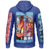 Todoroki Shoto My Hero Academia Streetwear Lightweight Hoodie BACK mockup - Demon Slayer UK Shop